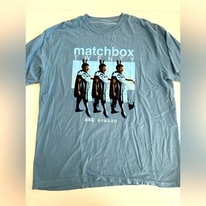 Matchbox Twenty “Mad Season” album tee blue XL NWOT